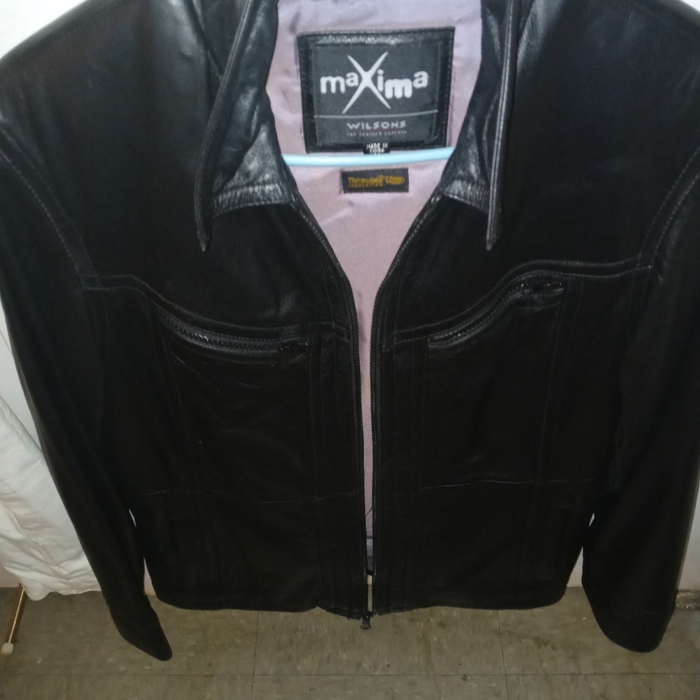 Maxima leather jacket